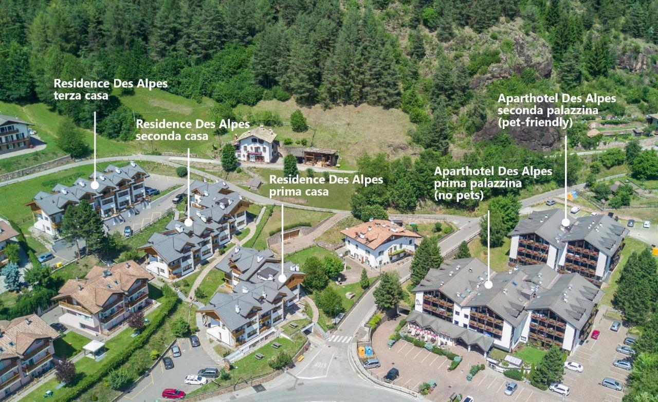 Aparthotel Des Alpes Cavalese Bagian luar foto